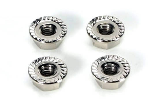 Team Magic 4mm Special Wheel Lock Nut 4p, фото 1