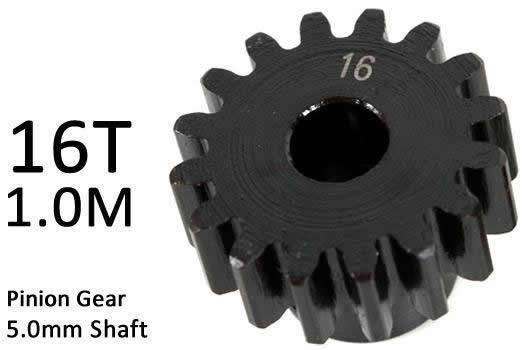 Team Magic M1.0 Pinion Gear for 5mm Shaft 16T, фото 1