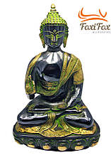 Статуетка "будда" велика бронзова