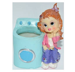 Підставка для ручок керамічна "Дівчатка" (мікс)