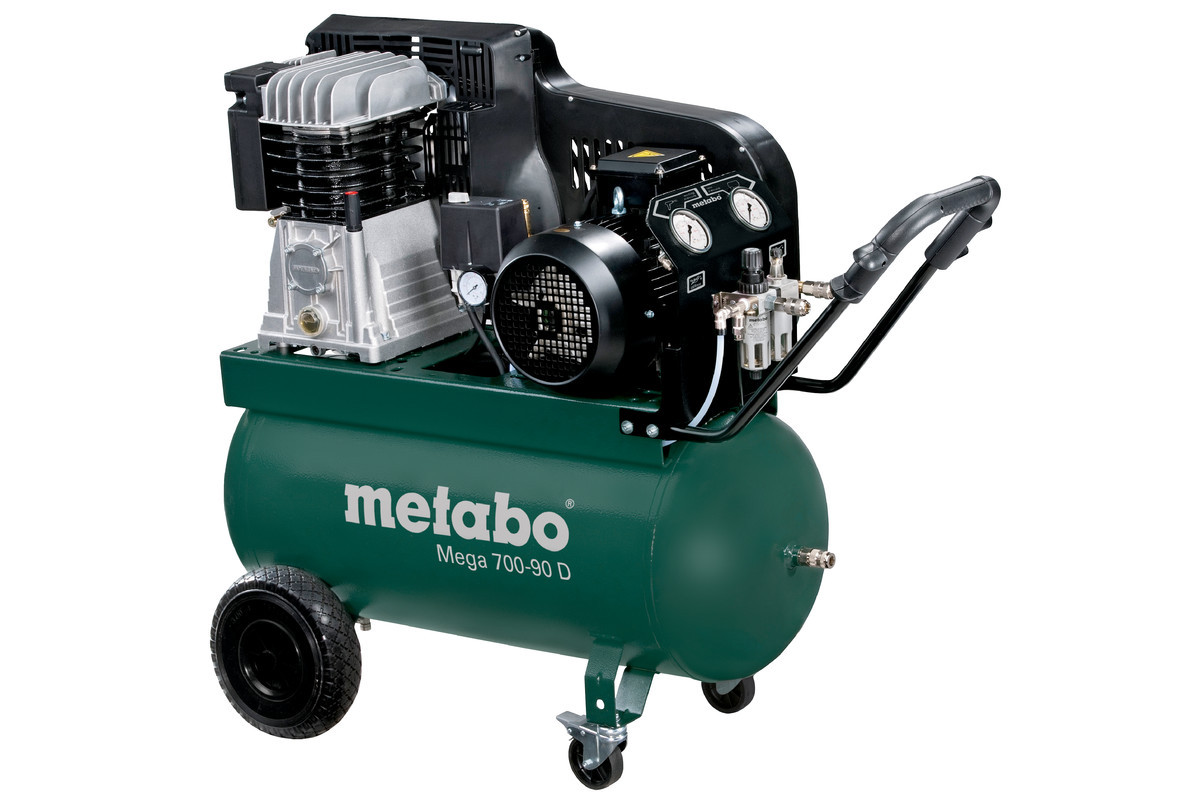 Компресор Metabo Mega 700-90 D (380 в) Безкоштовна доставка по Україні!