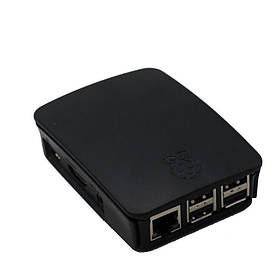 Корпус All Black Raspberry Pi 3B/3B+ Official Case (RA148)