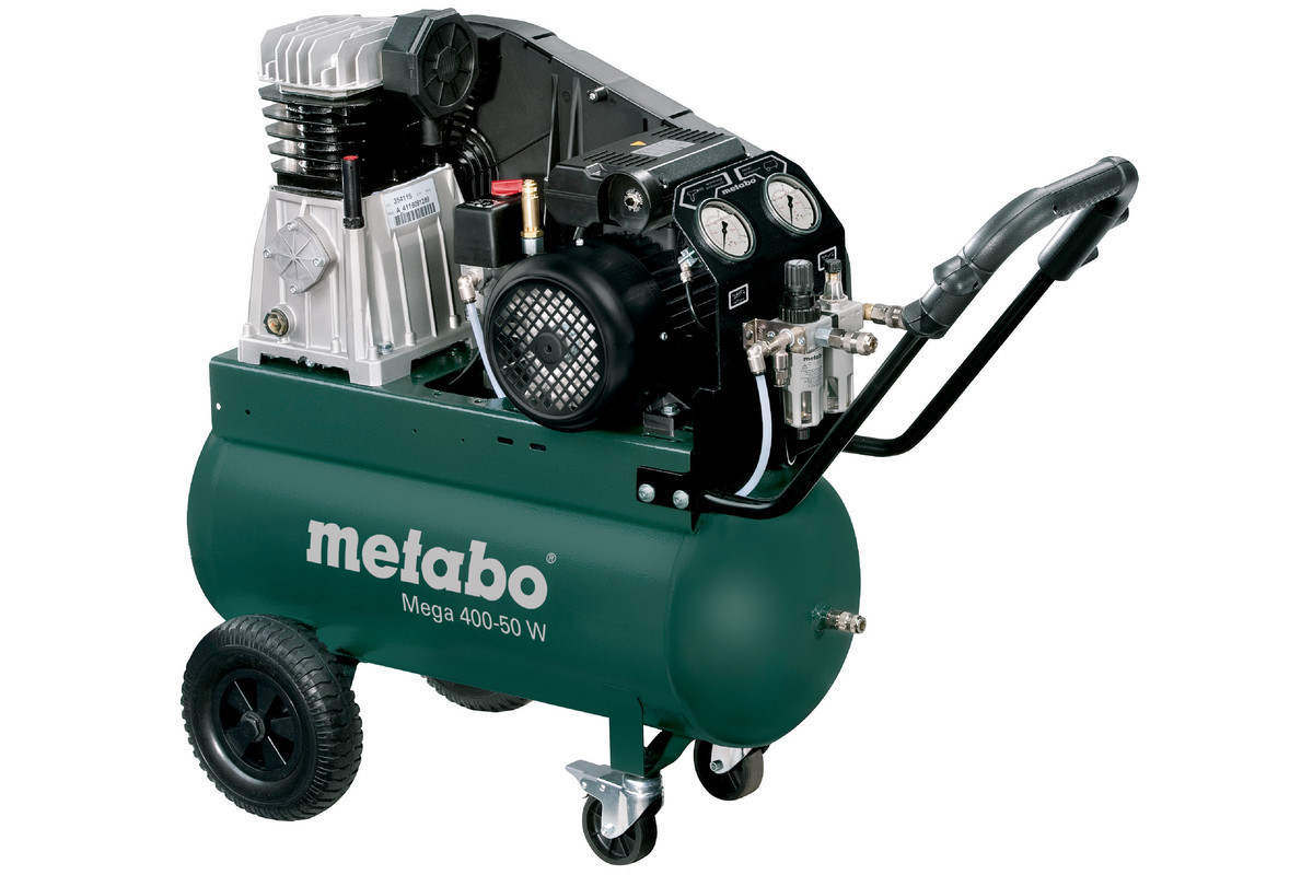 Компресор ремінний Metabo Mega 400-50 W Безплатна доставка по Україні!