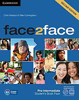Face2face 2nd Edition Pre-Intermediate SB + DVD-ROM + Online Workbook