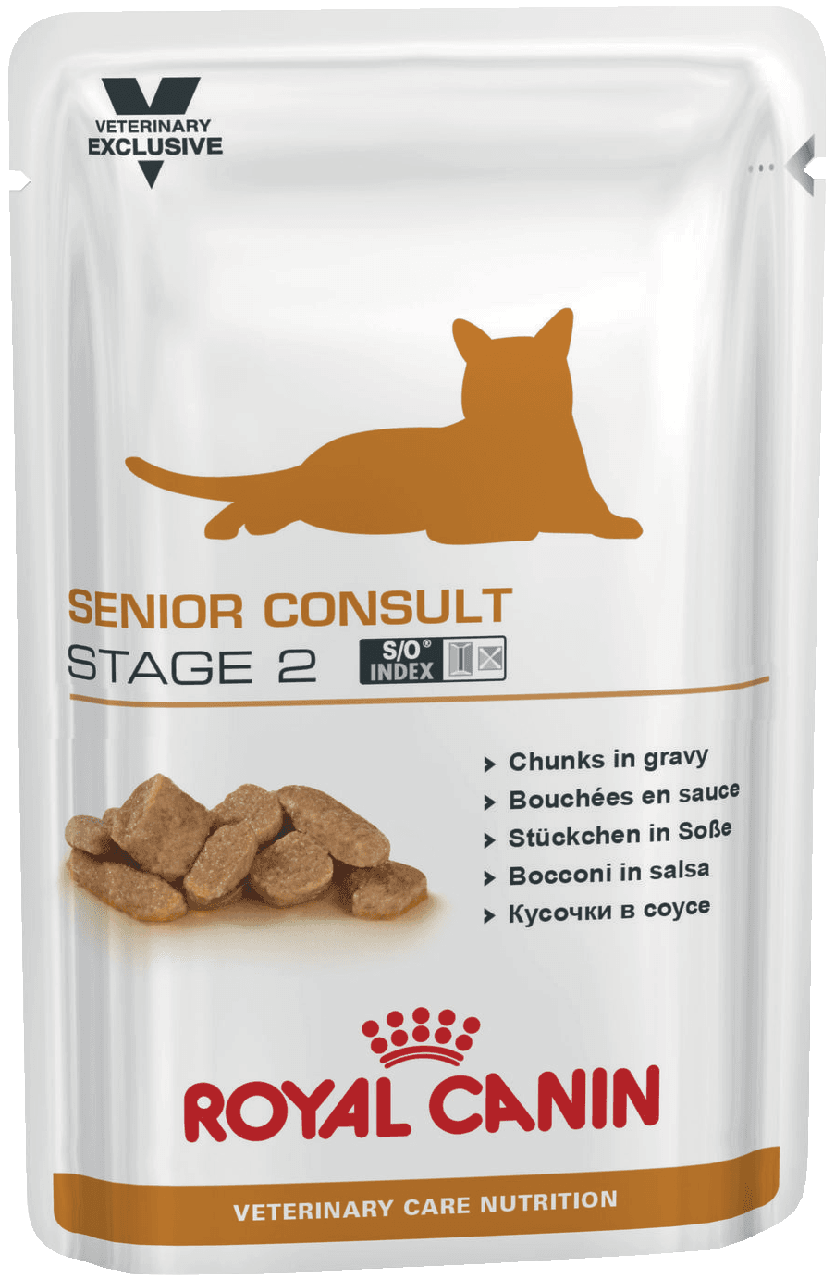 Royal Canin (Роял Канін) SENIOR CONSULT STAGE 2 Pouches консерва для котів і кішок старше 7 років, 100 г