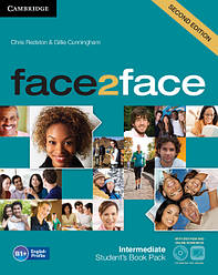 Face2face 2nd Edition Intermediate SB + DVD-ROM + Online Workbook