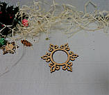 Сніжинка (№2), для короба-підсвічника., фото 2