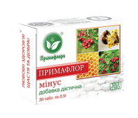 Примафлор-минус таб.30 шт - укрепляет стенки сосудов, понижает давление