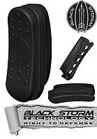 Combat stock butt pad blackstorm Гумовий потиличник на приклад АК