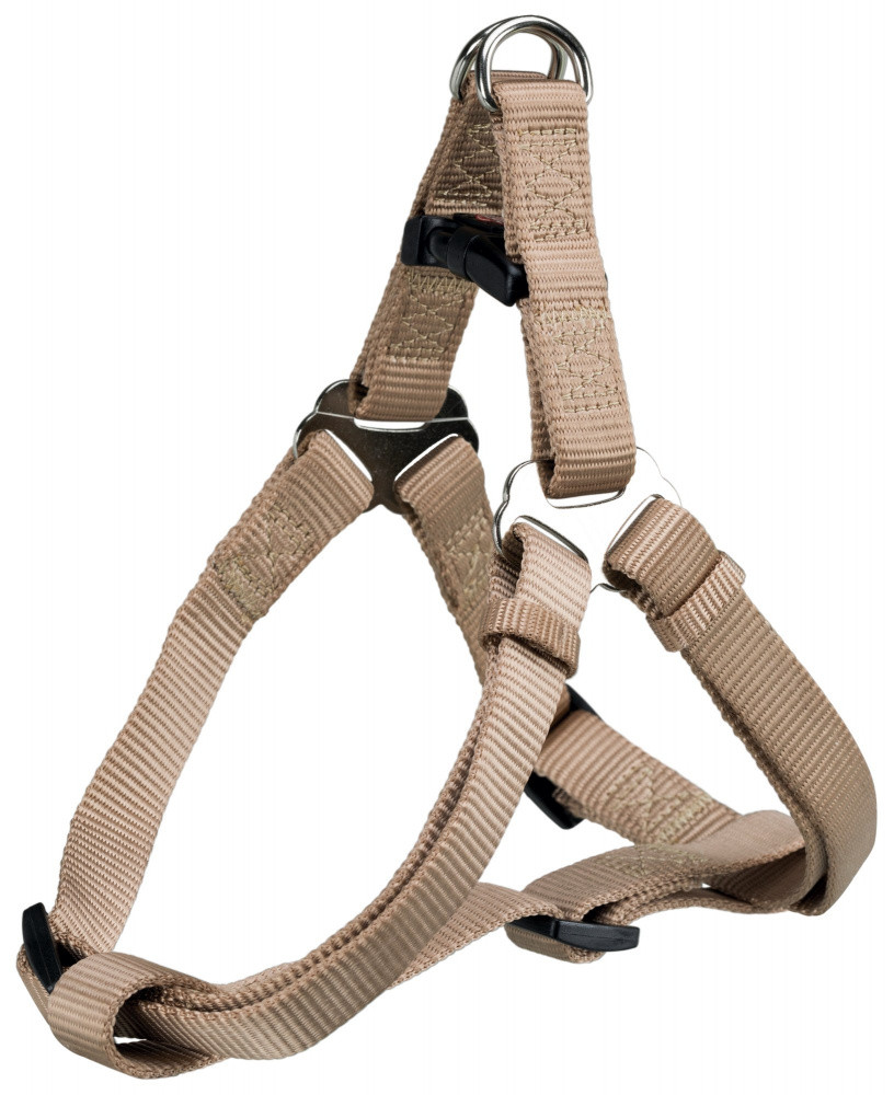 Шлея L 65-80 см One Touch бежева Trixie для собак, фото 1