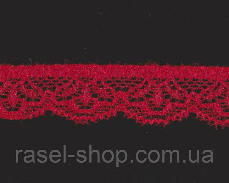 Мереживо No 2031 червоне 1,5 см, фото 1