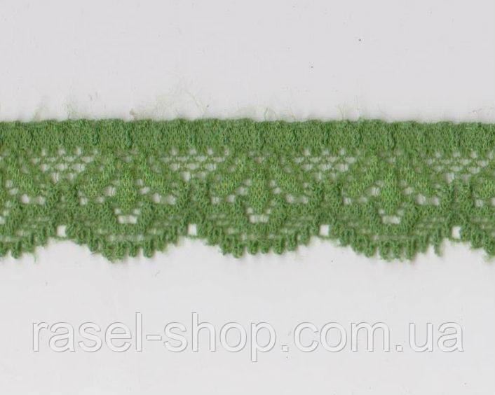 Мереживо No 2031 зелене 1.8 см, фото 1