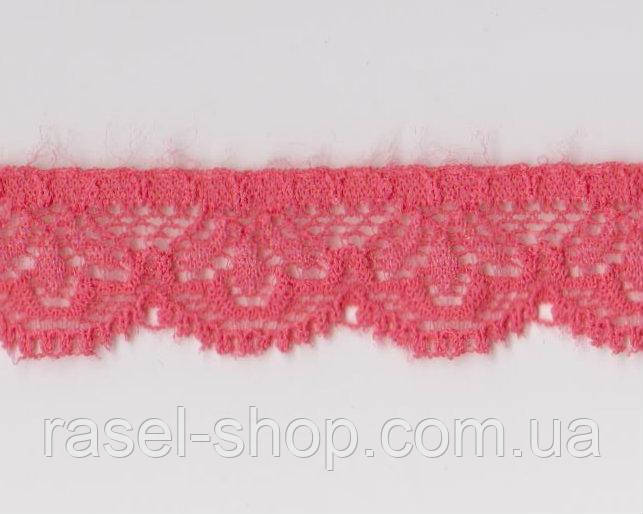 Мереживо No 2031 рожеве 1,5 см, фото 1