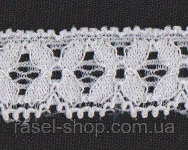 Мереживо No 2049 біле 1,5 см, фото 1