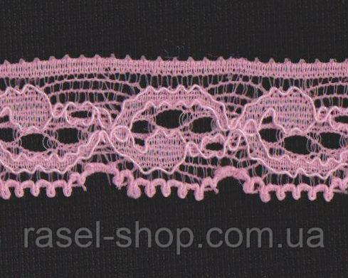 Мереживо No 2066 рожеве 1,5 см, фото 1