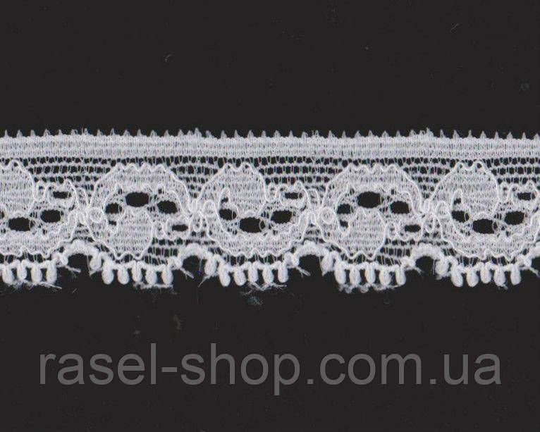Мереживо No 2066-15 біле 1,5 см, фото 1