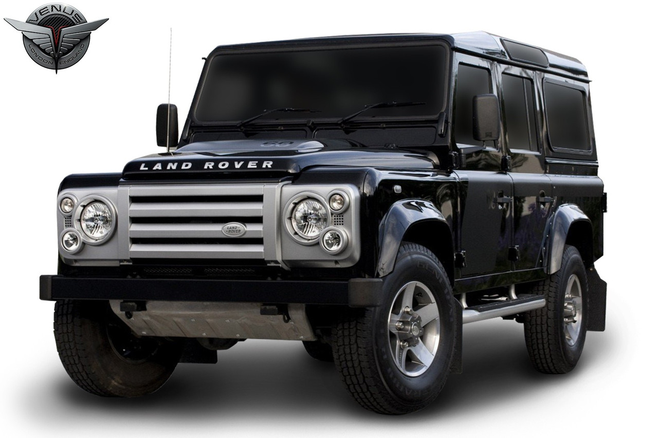 Решітка рамки на фари CVX тюнінг Land Rover Defender сірі