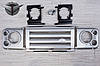 Решітка рамки на фари CVX тюнінг Land Rover Defender сірі, фото 5