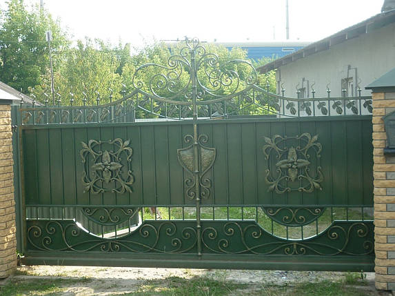 Ковані ворота Ковель, фото 2