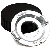 Metabones C-Mount Lens to Micro Four Thirds Lens Mount Adapter (Chrome) (MB_C-M43-CH3)