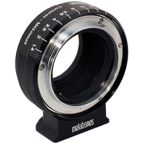 Metabones Contarex Mount Lens to Micro Four Thirds Lens Mount Adapter (Black) (MB_CX-M43-BM1)
