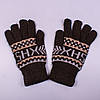 Чоловічі зимові рукавички з начосом Tanya 01-08-6, фото 2