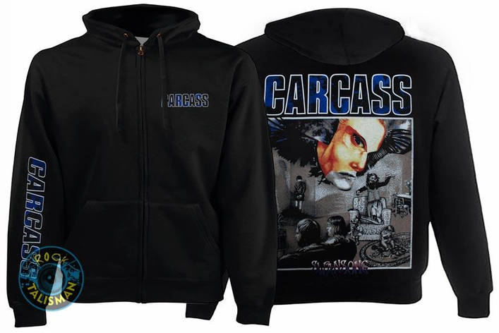 Толстовка на змійці CARCASS Swansong, фото 2