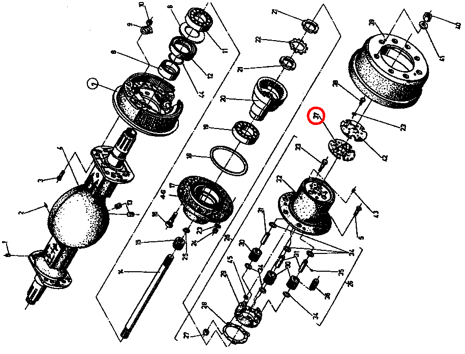Ущільнення 6199 01.00.07 282650 Балканкар ДВ1792