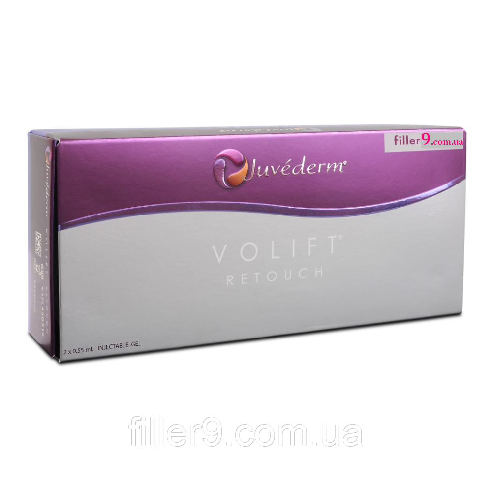 Ювідерм Воліфт Ретач (Juvederm Volift Retouch), 2 шприци по 0,55 мл, фото 1