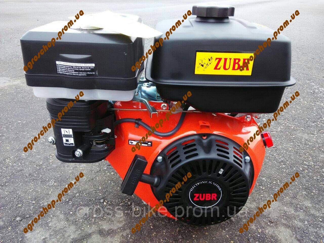 Бензиновий двигун в зборі 177F (ручний стартер 9 л. з) Z-16/9HP