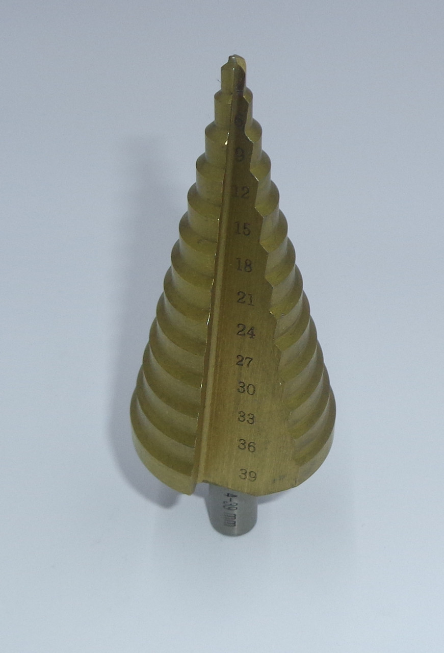 Свердло ступеневе для металу 4-39 мм, фото 1