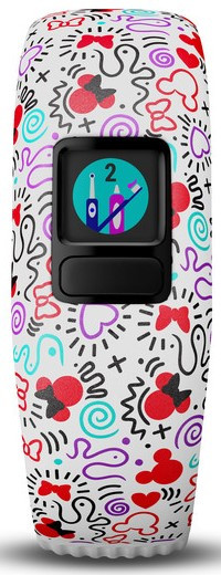 Фитнес браслет Garmin Vivofit JR 2 Disney Minnie Mouse Adjustable Band - фото 3 - id-p624057029