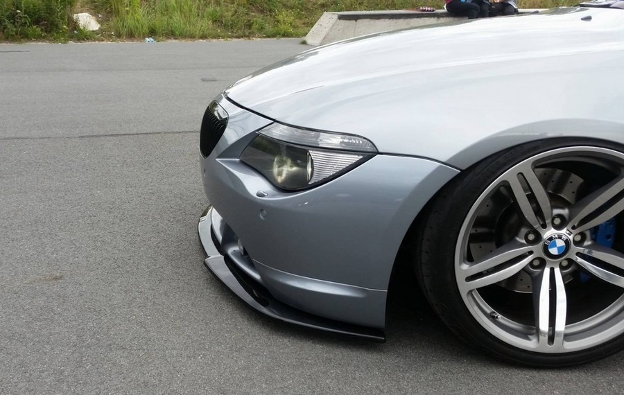 ДИФУЗОР ПЕРЕДНОГО БАМПЕРА BMW 6 E63/Е64 ДОРЕСТ. ВЕР.2