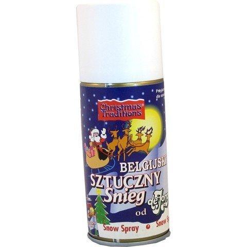 🔥 Топ! Гарний штучний Сніг 150 мл, Білий, в балончику, Бельгія, НЕ ТАНЕ