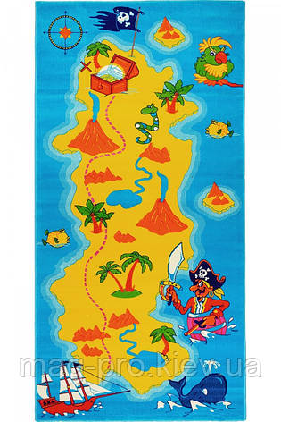 Дитячий килим BABY 2066 килим "Острів скарбів" 2х3м., фото 2