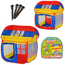 Дитячий ігровий тканинний будиночок-намет Metr+ Будиночок, 114х92х110 см.