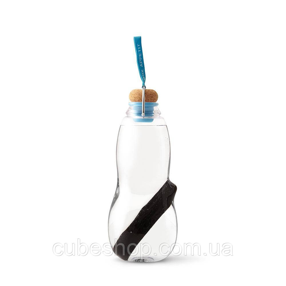 Екопляшка Eau Good Black+Blum (800 мл) блакитна, фото 1