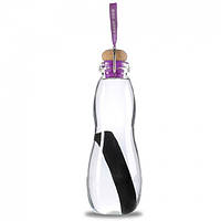 Скляна екопляшка Eau Good Black+Blum (650 мл) фіолетова
