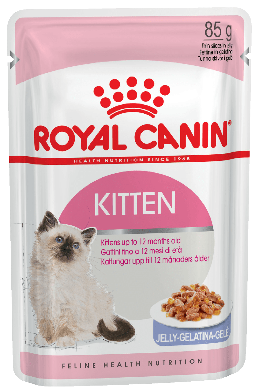 Royal Canin (Роял Канін) KITTEN INSTINCTIVE IN JELLY вологий корм для кошенят в желе з 4 до 12 місяців, 85г
