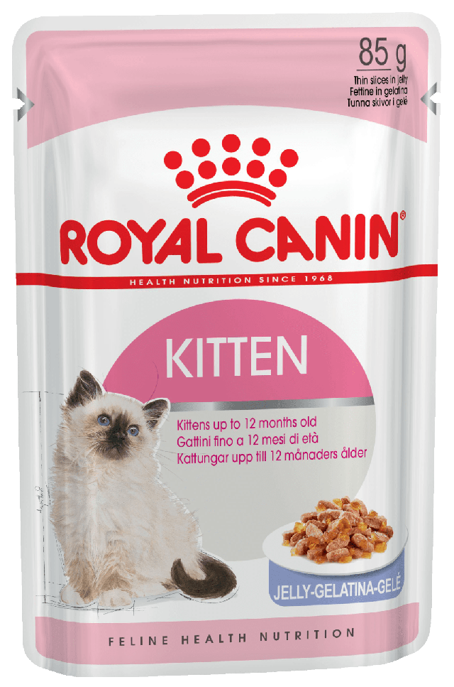 Вологий корм Royal Canin (Роял Канін) KITTEN INSTINCTIVE (В ЖЕЛЕ) для кошенят з 4 до 12 місяців 
