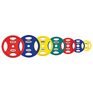 Диск прогумований Stein TPU Color 3-Hole Plate з хватом, фото 3