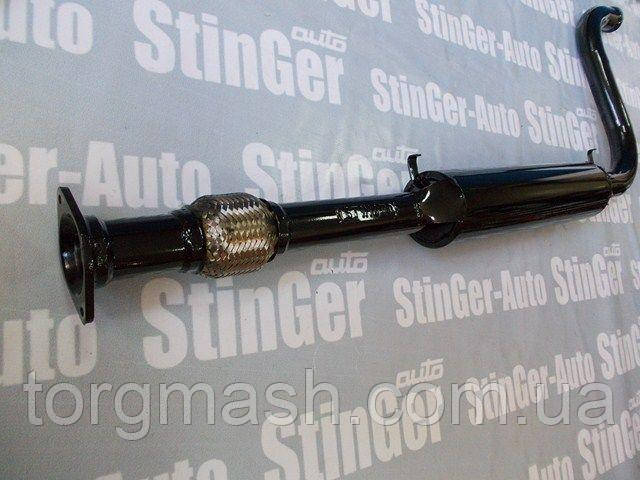 РЕЗОНАТОР ПРЯМОТНИЙ "STINGER" 2108-2114 ПІД ПАУК СПОРТ З ГОФРОЮ