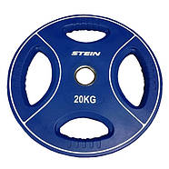 Диск прогумований Stein TPU Color 3-Hole Plate з хватом, фото 8