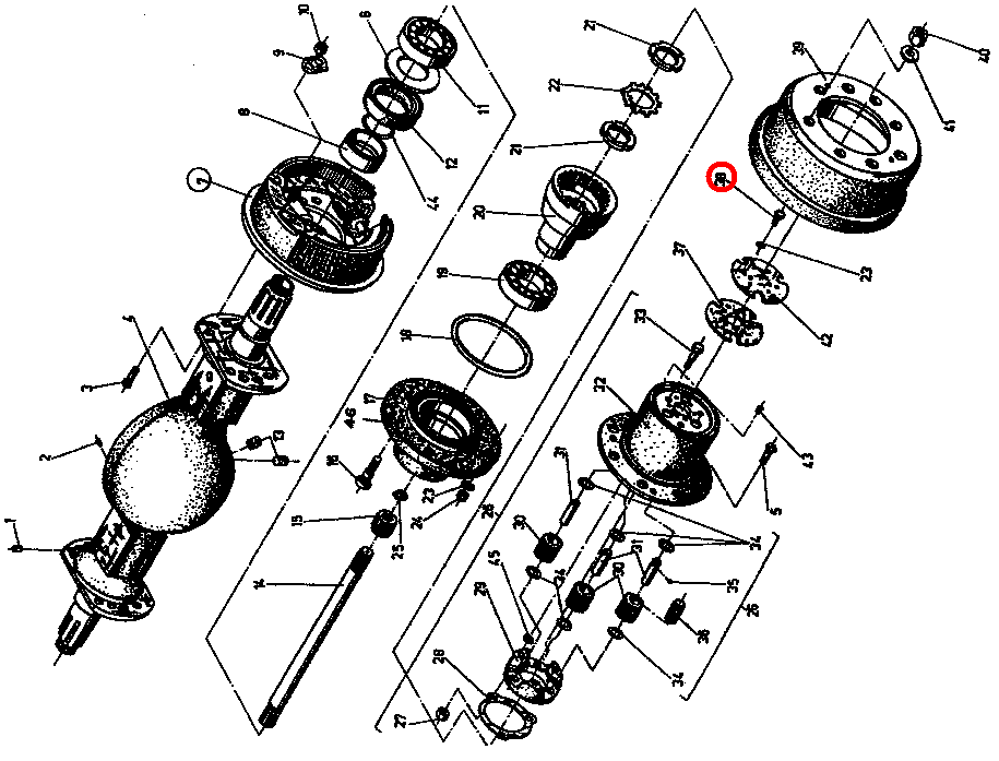 Болт I M8x16-5.6 БДС 1232-86 213330 Балканкар ДВ1792