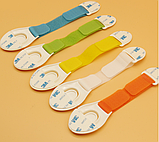 Універсальний тканинний замок регульований. Блакитний(03065), фото 3