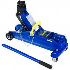 Домкрат підкатний з запобіжником 2т 135мм - 345мм Vitol ДП-20009КШ