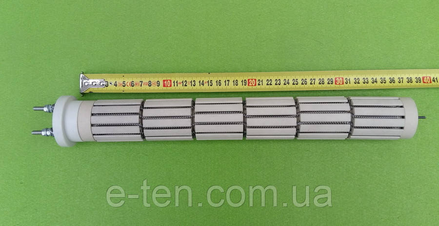 Сухий СТЕАТИТОВИЙ керамічний тен ELECTRON-T 2000W/L=38 см (під фланець-колбу) для бойлерів Thermex, Ferroli