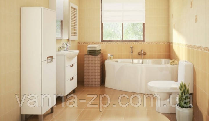 Ванна акрилова Cersanit Sicilia 100х160 (права), фото 1