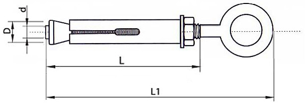анкер однораспорный купити