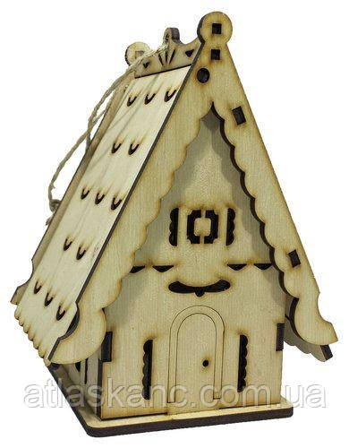 Будиночок No 3 Скринька з дахом, що відкривається, 11 х 9 х 17 см AS-4241, F-0105, фото 1